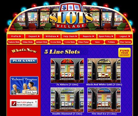 slots village online casino